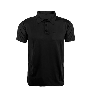 Camisa Polo Dry Poliamida Masculina  - Preta