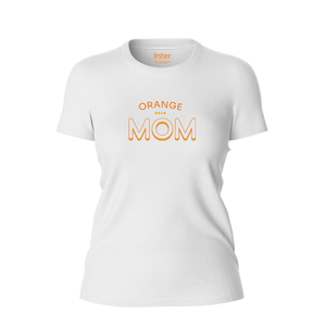 Camiseta Feminina Orange Family Mom