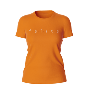 Camiseta Feminina Faísca - Laranja