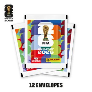 PRÉ-VENDA Kit 12 Envelopes Copa do Mundo 2026