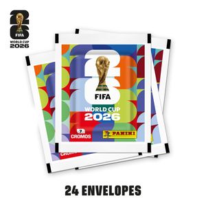 PRÉ-VENDA Kit 24 Envelopes Copa do Mundo 2026